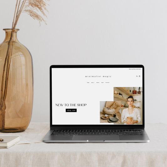 Minimal Shopify Theme | Shopify Template | Shopify Website | Shopify Design | Minimalist Shopify | Simplistic Shopify | Shopify Theme