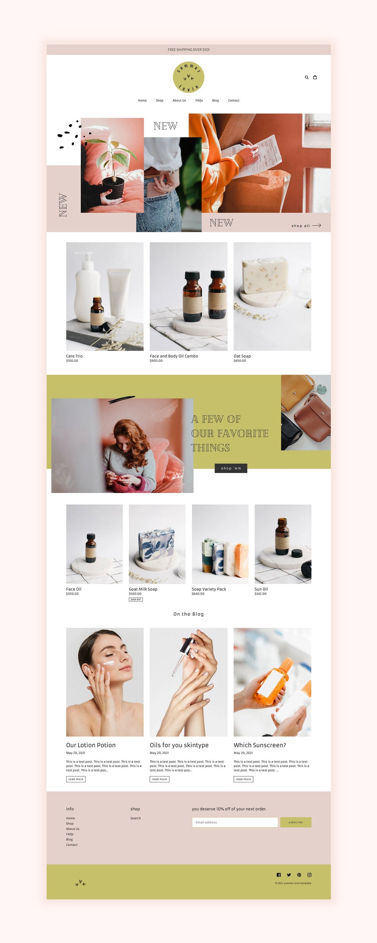 Shopify Theme | Colorful Shopify Website Design | Blog design | Shopify Template | Shopify Design | Colorful Shopify Theme | Easy Shopify