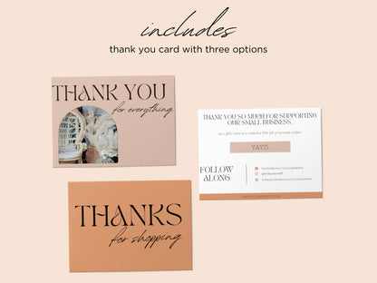 Blushing Boho Business Bundle